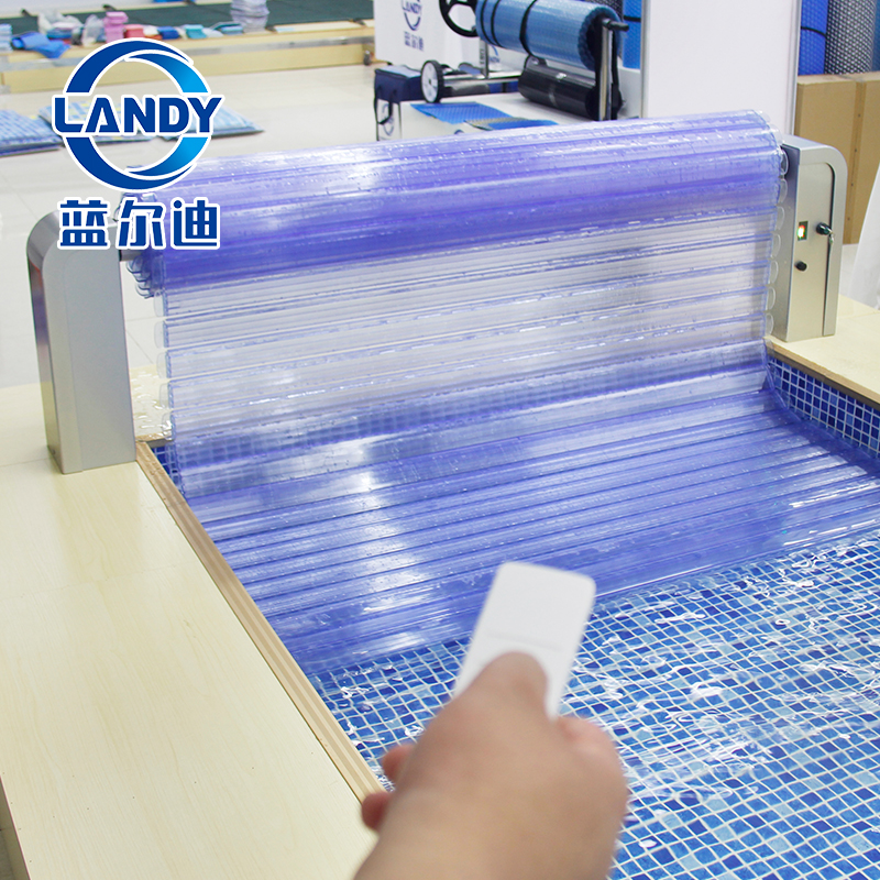 溢水池专用泳池电动盖