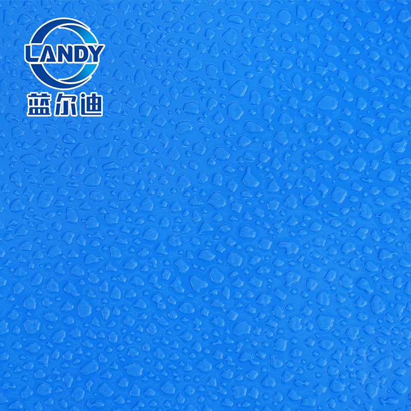 深蓝色水滴纹胶膜